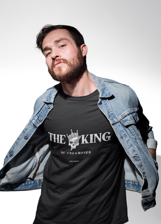 The King of Cream - Men's Garment-Dyed Tee