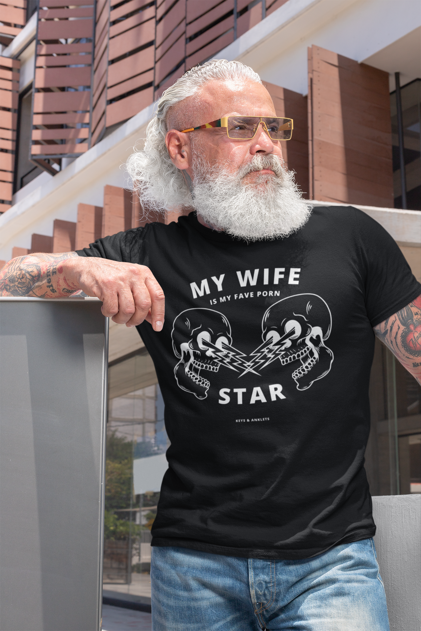 My Wife is My Fave Star - Men's Garment-Dyed T