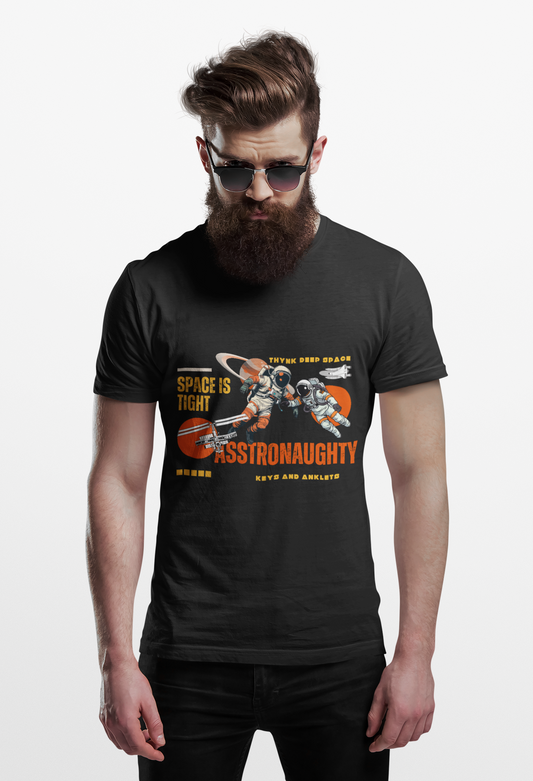 The Asstronaughty - Unisex Cotton Tee