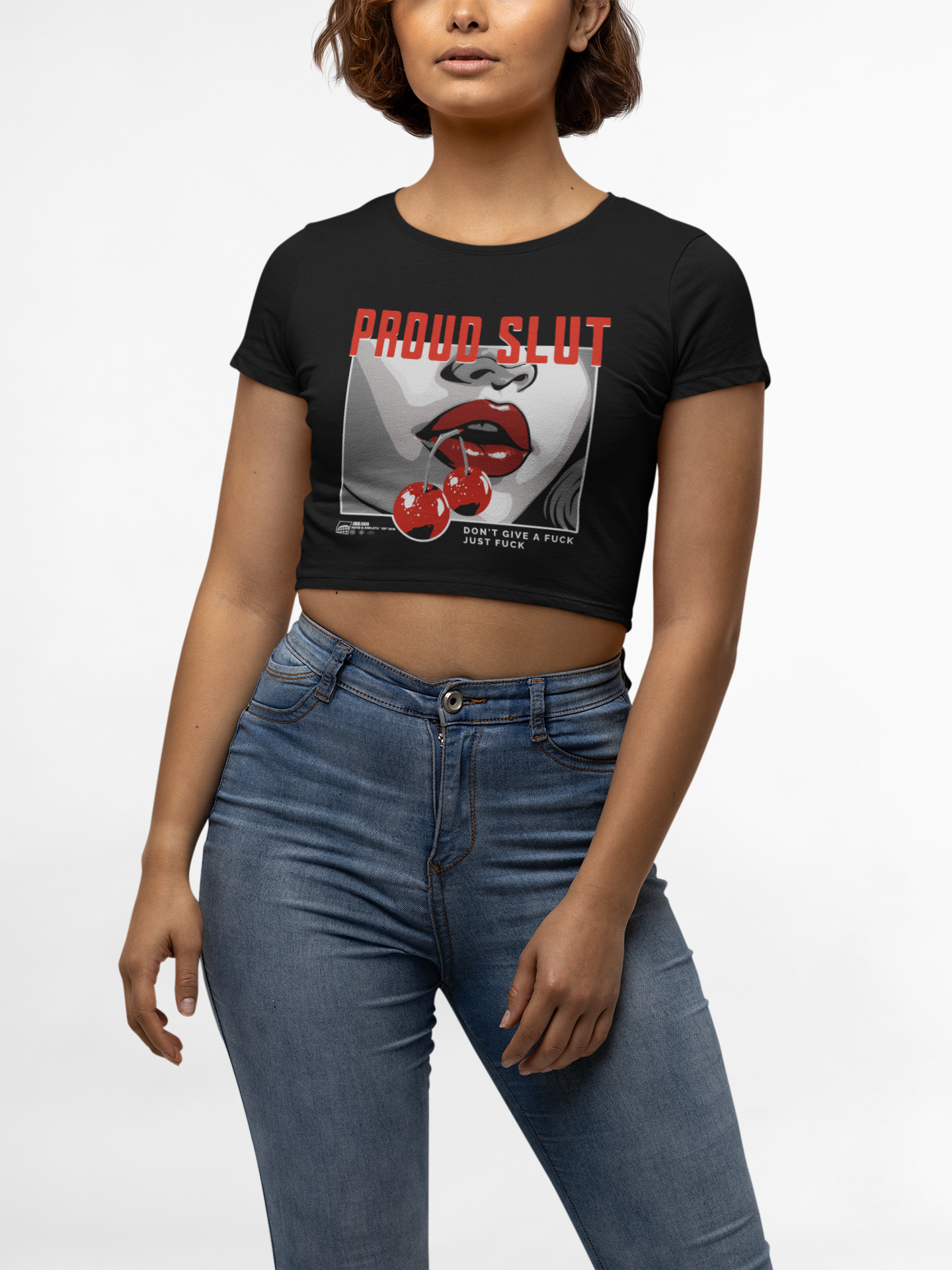 Proud Slut - Graphic Baby Tee for Bold Women