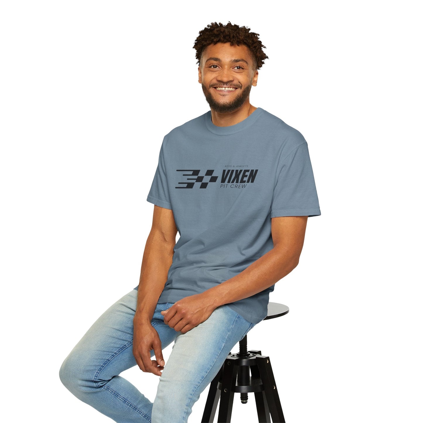 The Pit Crew Collection - Men's Cotton Garment-Dyed T