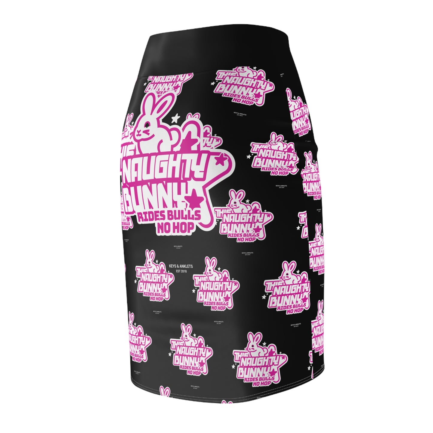 Naughty Bunny - Women's Body Con Pencil Skirt