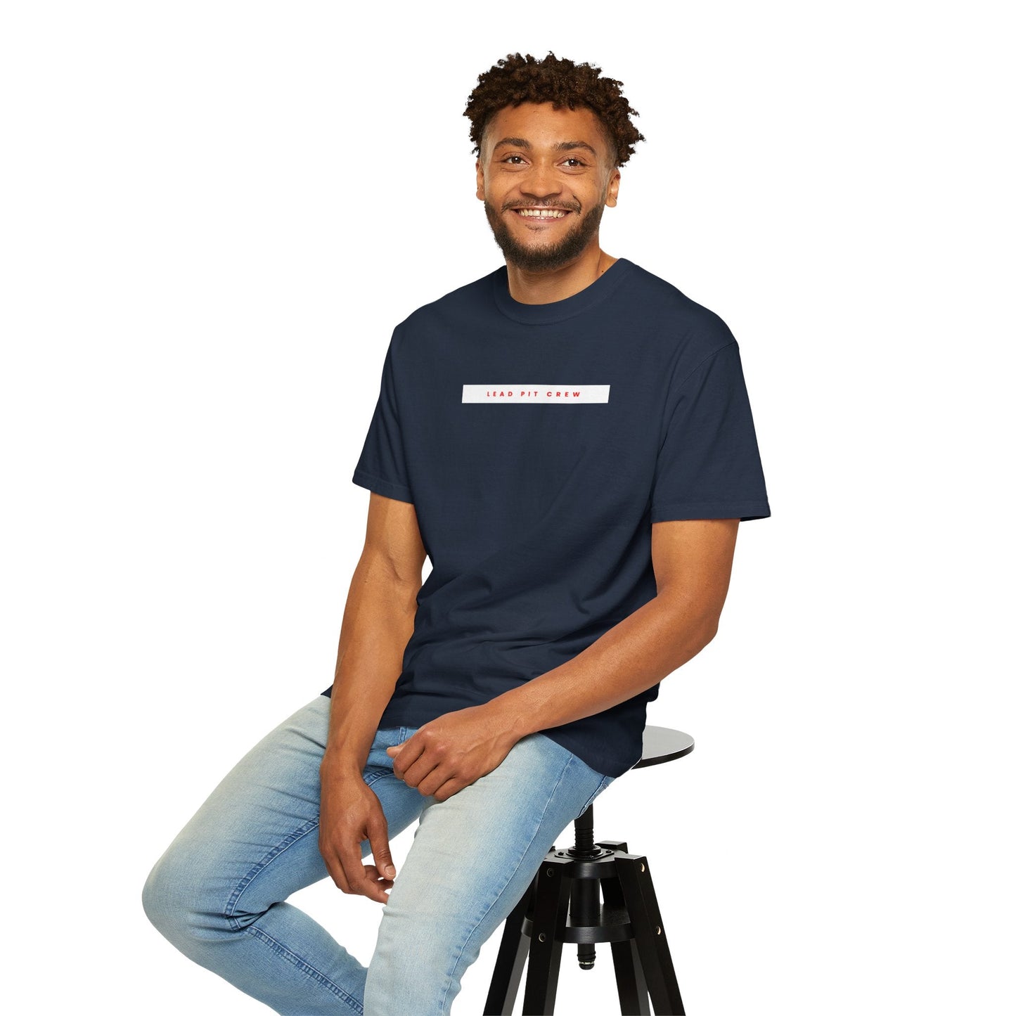 The Pit Crew Collection - Men's Cotton Garment-Dyed T