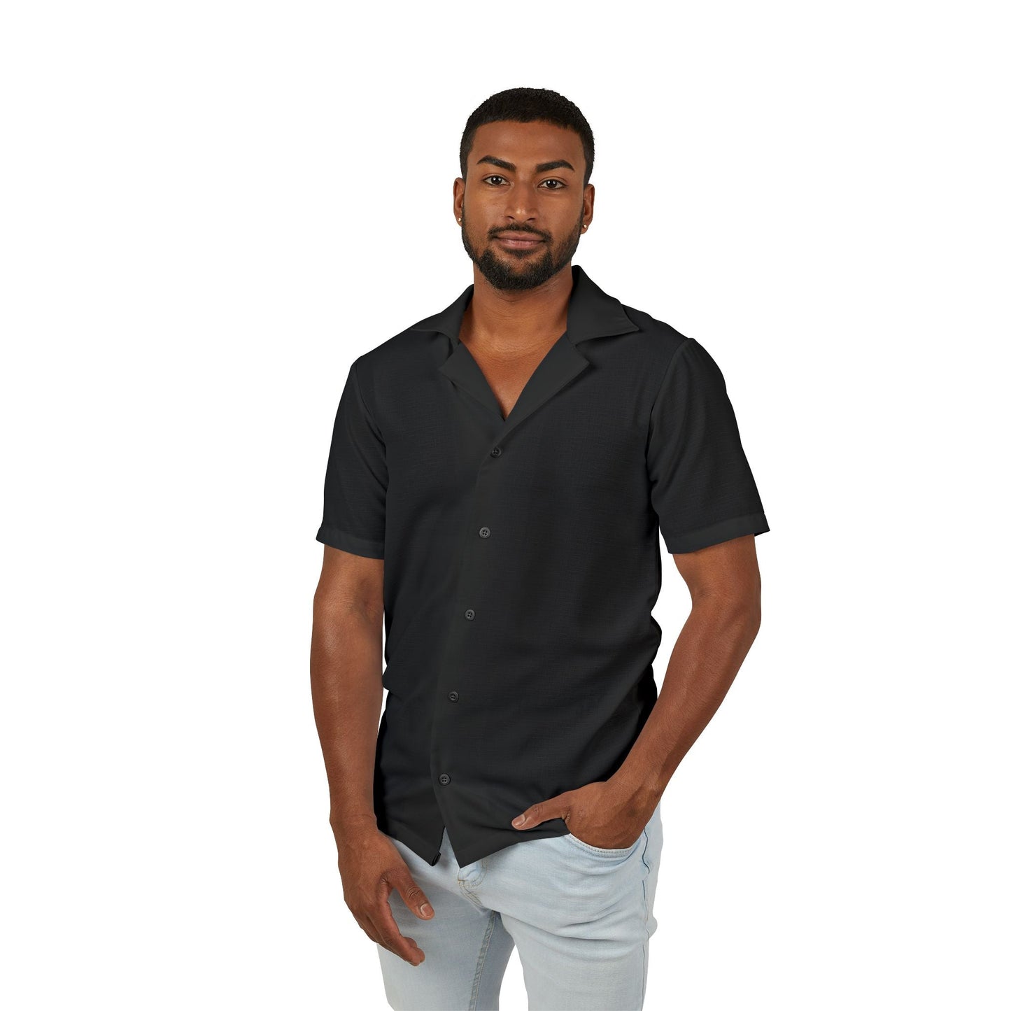 Locked in Love - Men's Airy Button Down