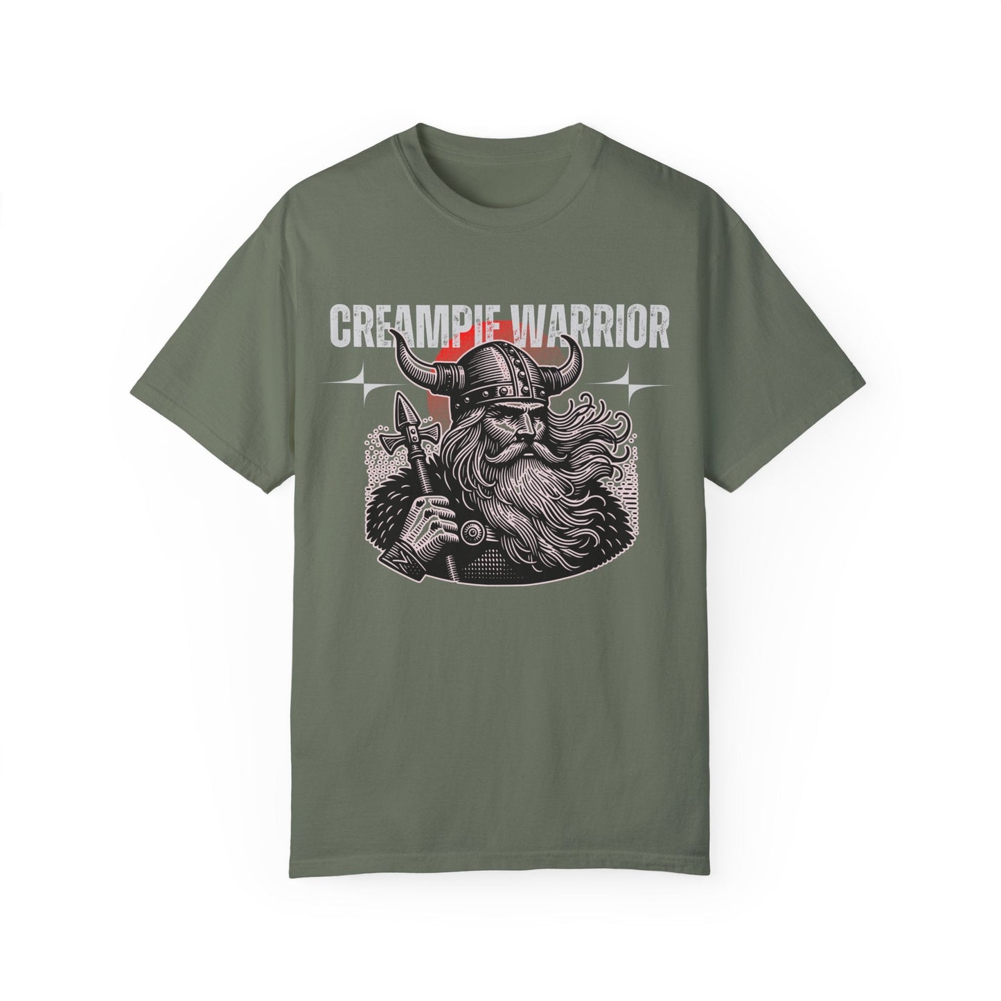 Creampie Viking Warrior - Men's Garment-Dyed Tee