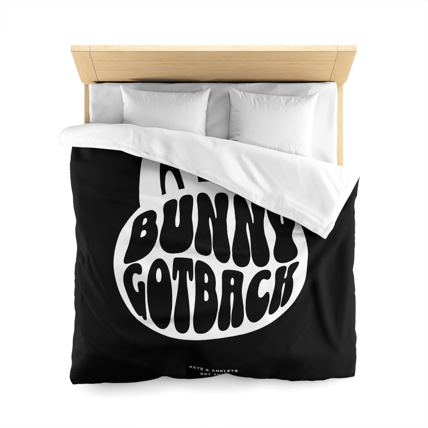 'Bunny Got Back' - Travel Ready Duvet Cover