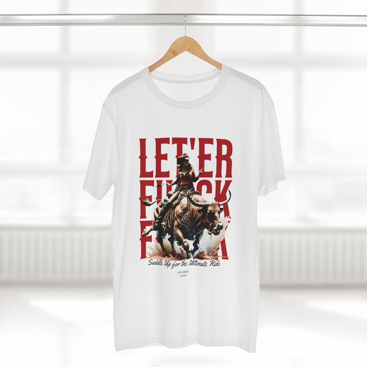 Let'Er *uck - Unisex Cotton Graphic Tee