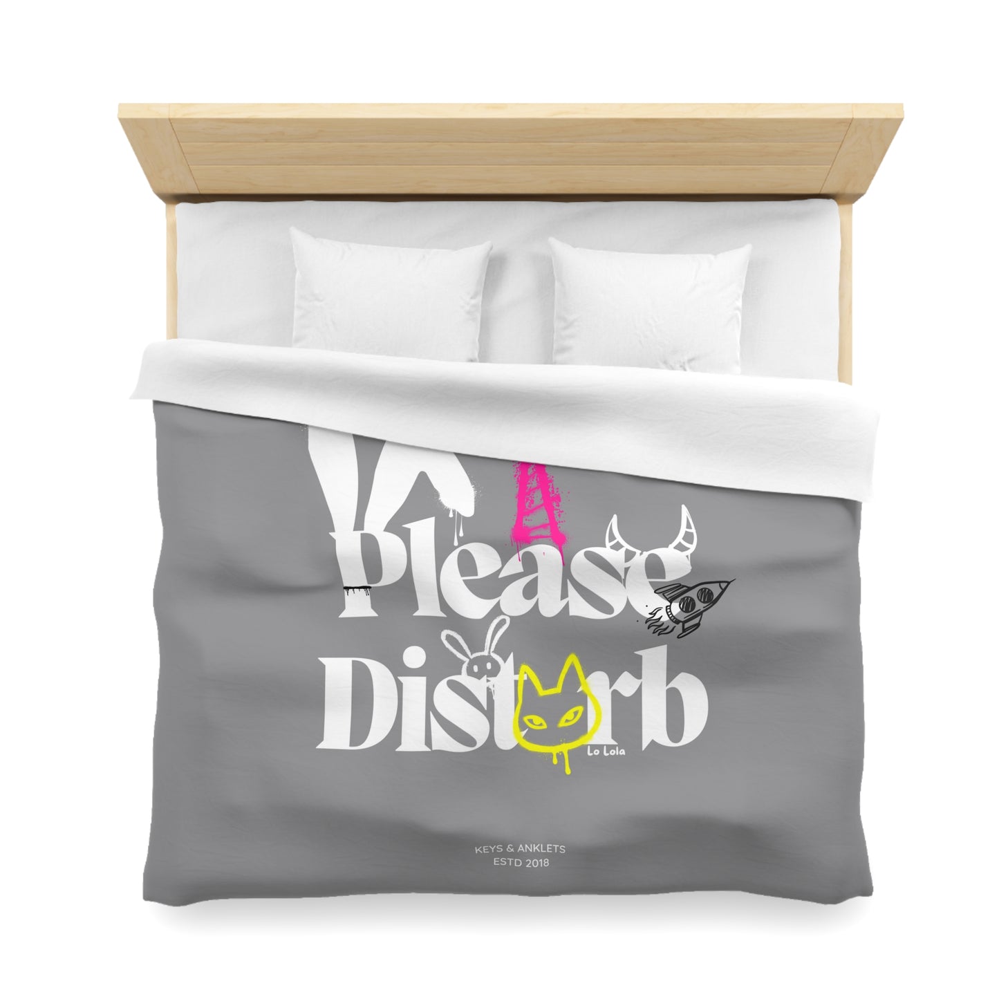 'Please Disturb' - Travel Ready Duvet Cover