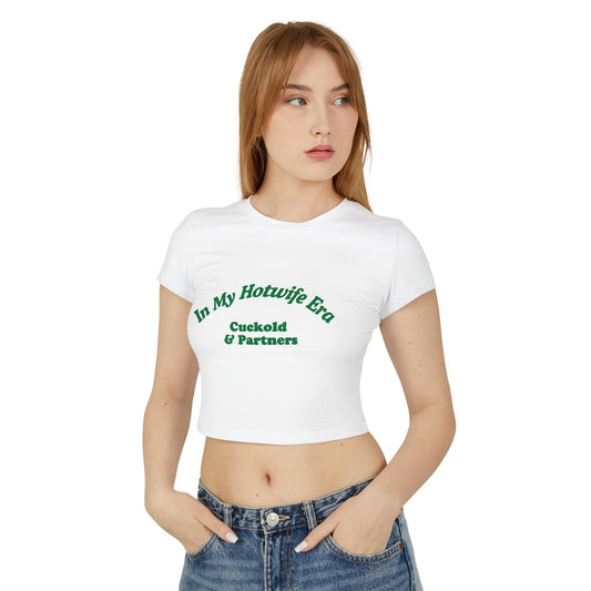 The Hotwife Era - Organic Crop Tee