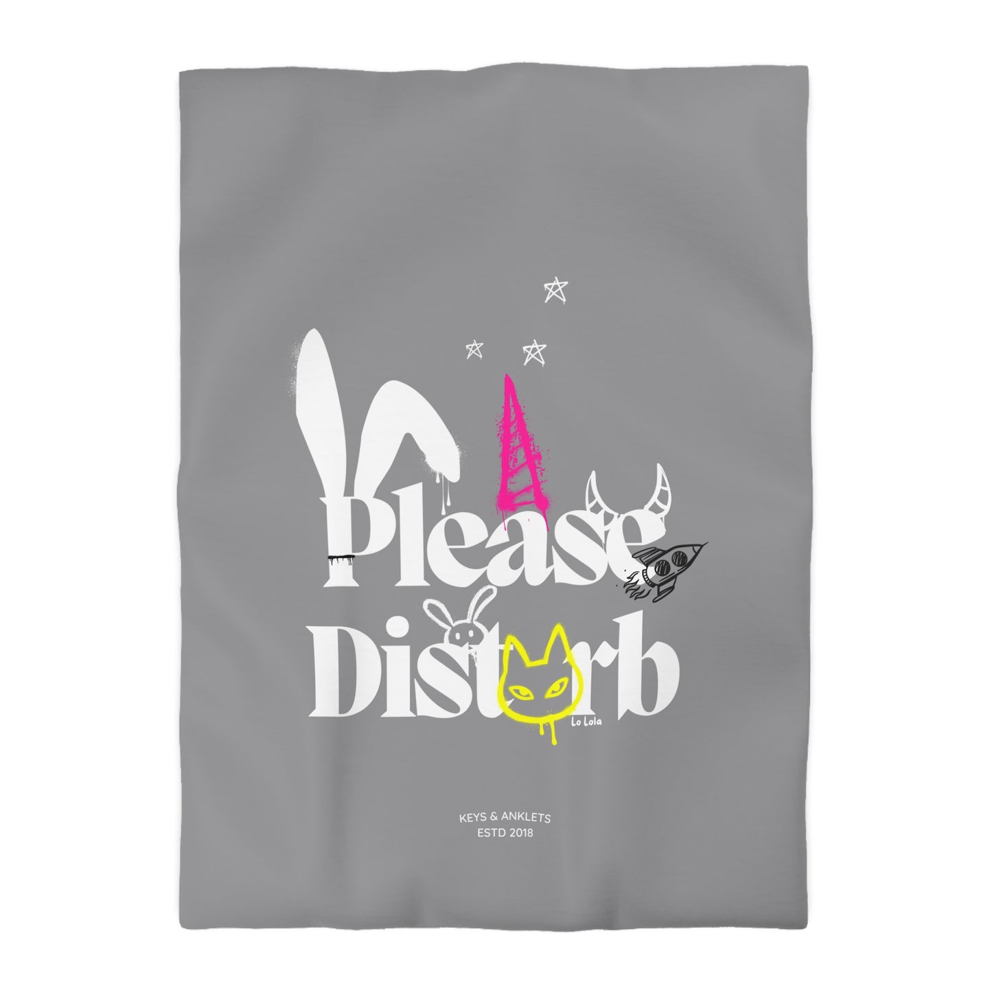 'Please Disturb' - Travel Ready Duvet Cover