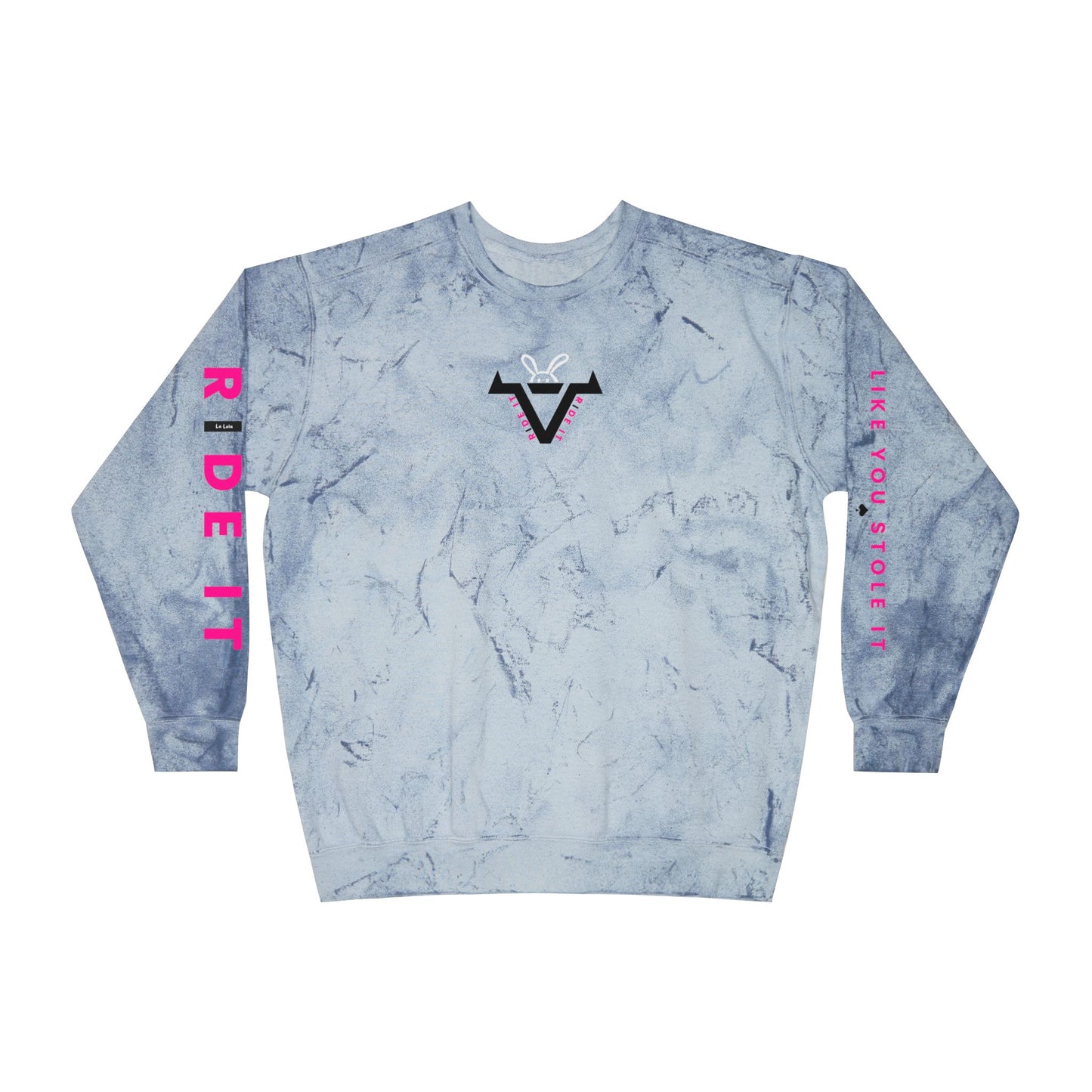 The Lifestyle Bandit - Limited Edition - Color Blast Crewneck Sweatshirt