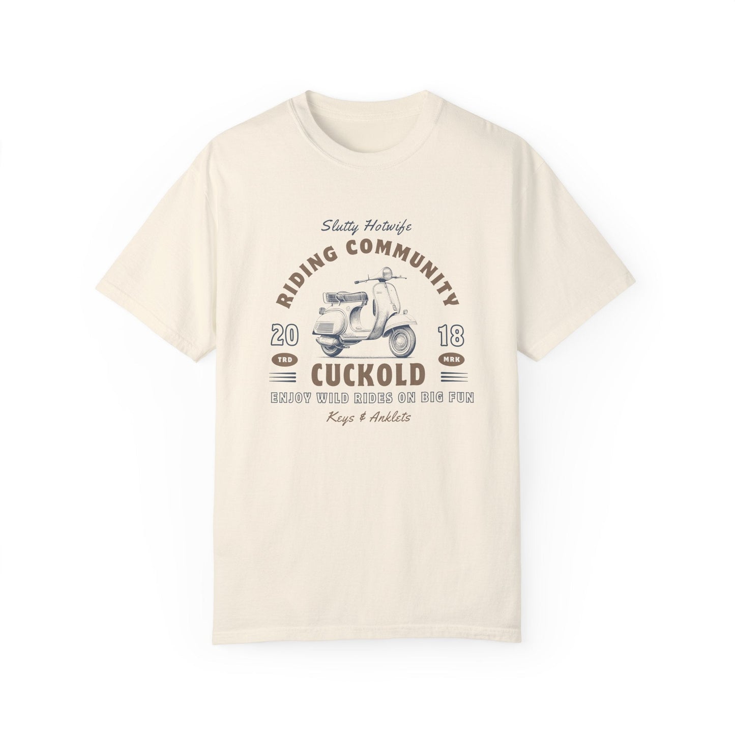 Cuck Scooters -- Men's Garment-Dyed Tee