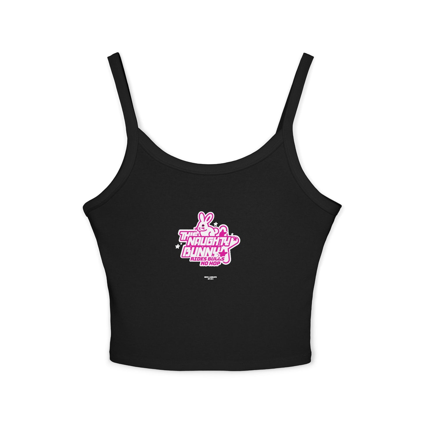 Naughty Bunny - Women's Spaghetti Strap Tank Top