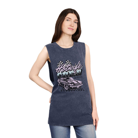 Start Your Engines - Unisex Vintage Stonewash Tank