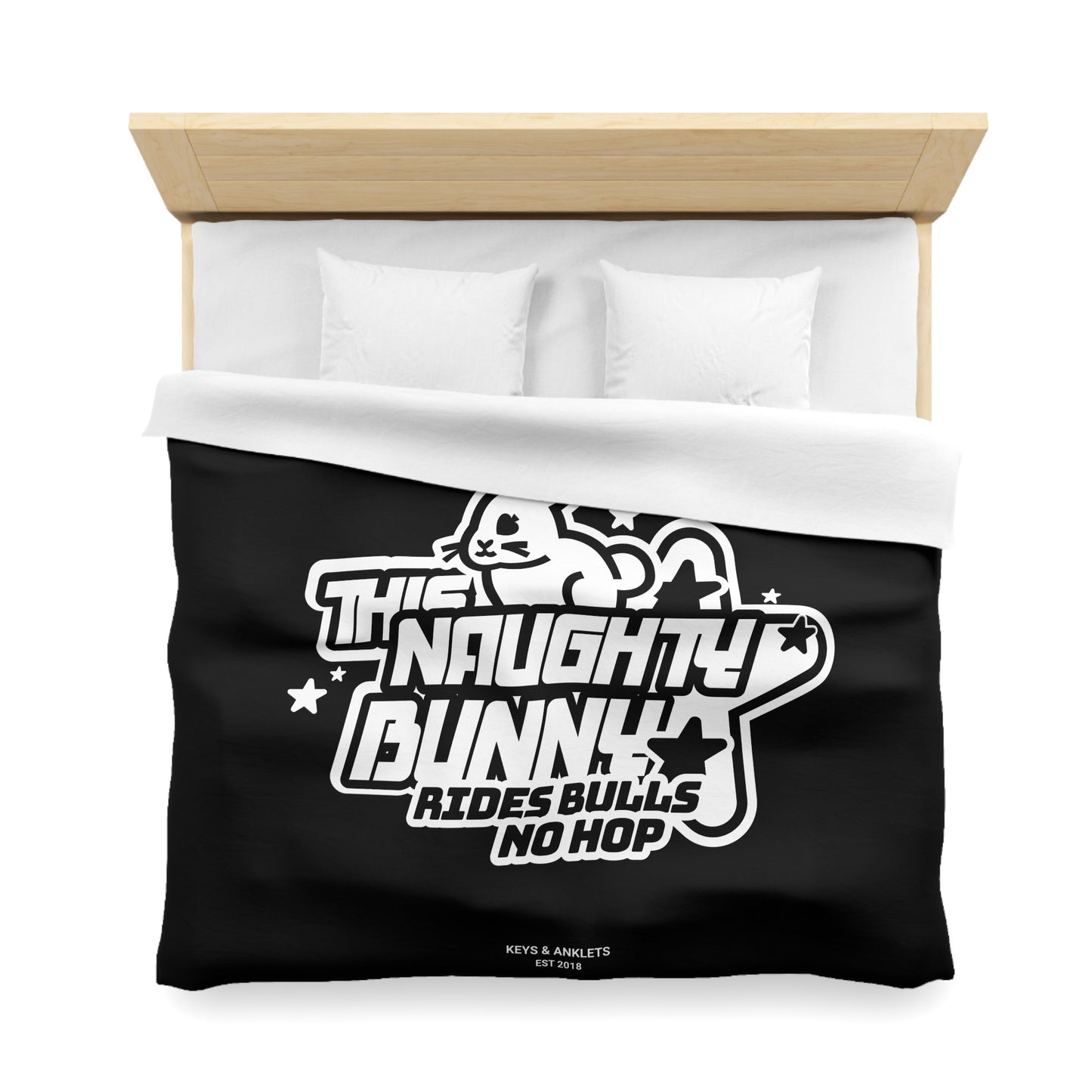 Naughty Bunny - Travel Ready Duvet Cover