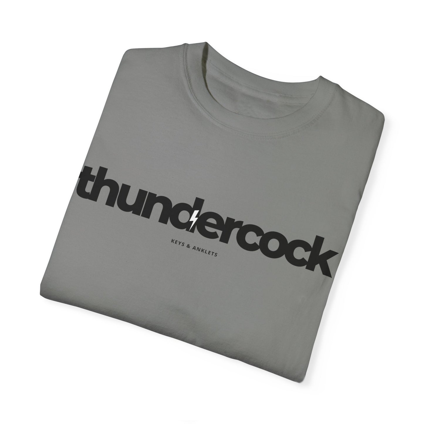 The Thundercock -Men's Cotton Garment-Dyed Tee