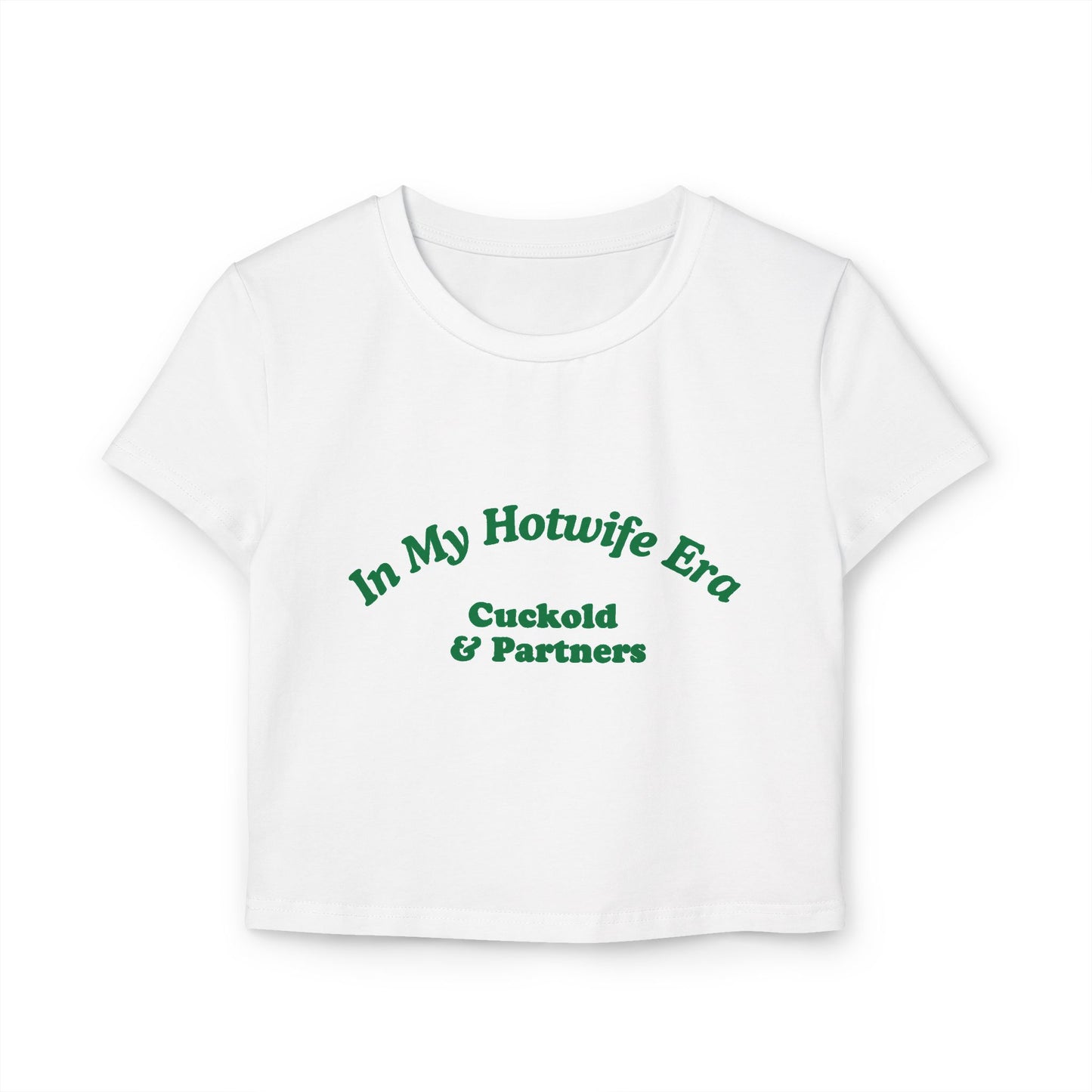 The Hotwife Era - Organic Crop Tee