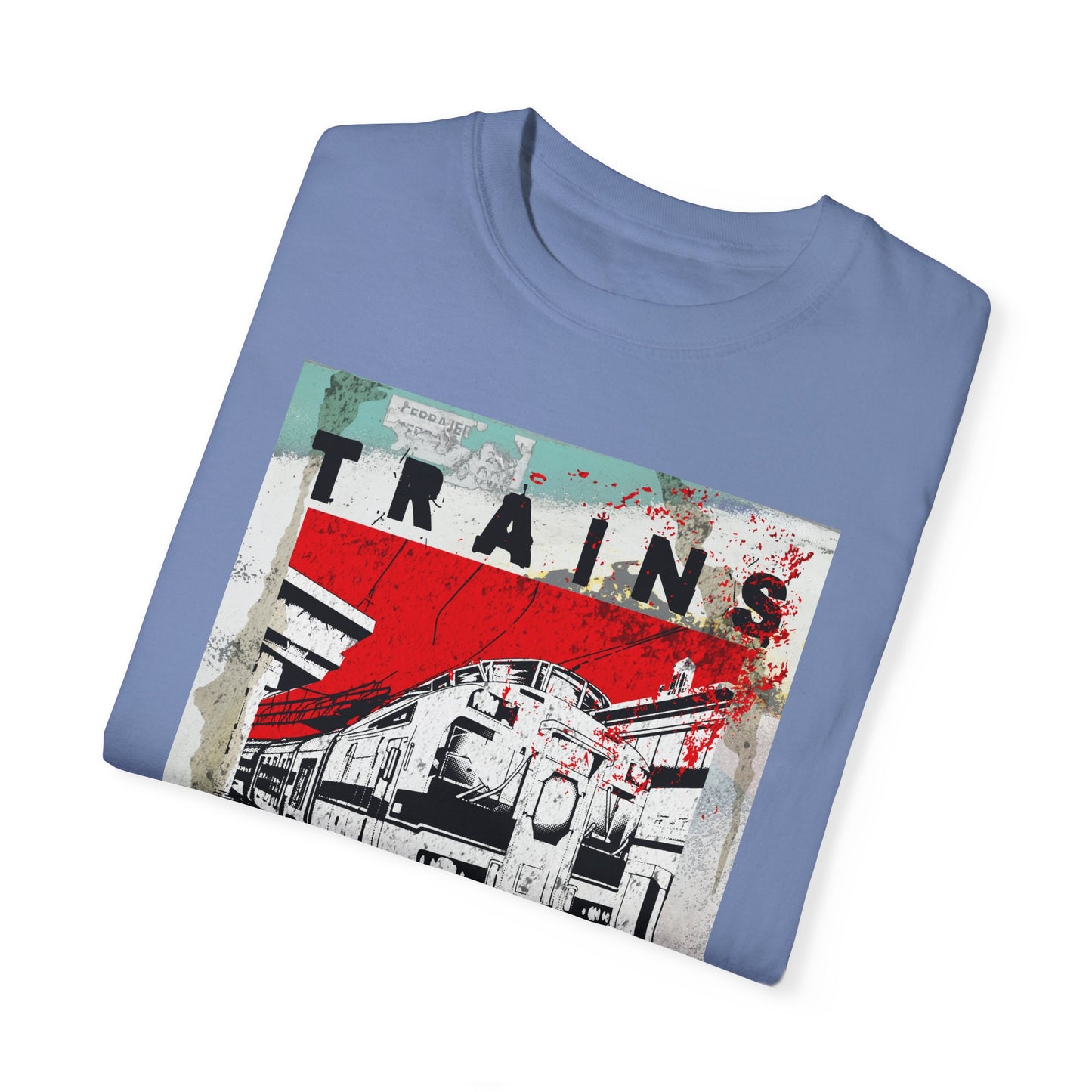 Vintage Train Graphic Unisex T-Shirt - Perfect for Rail Enthusiasts