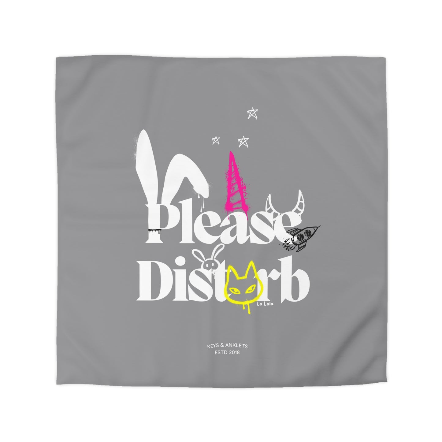 'Please Disturb' - Travel Ready Duvet Cover