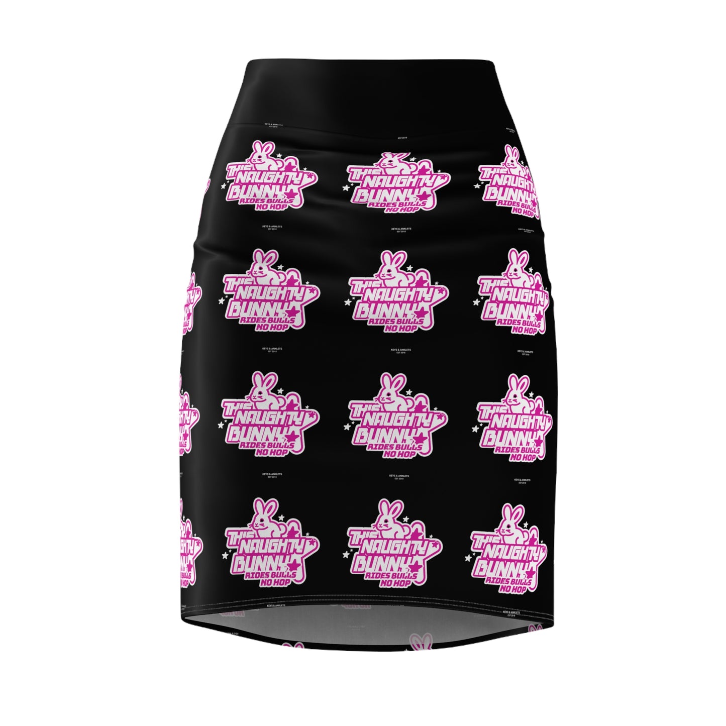 Naughty Bunny - Women's Body Con Pencil Skirt