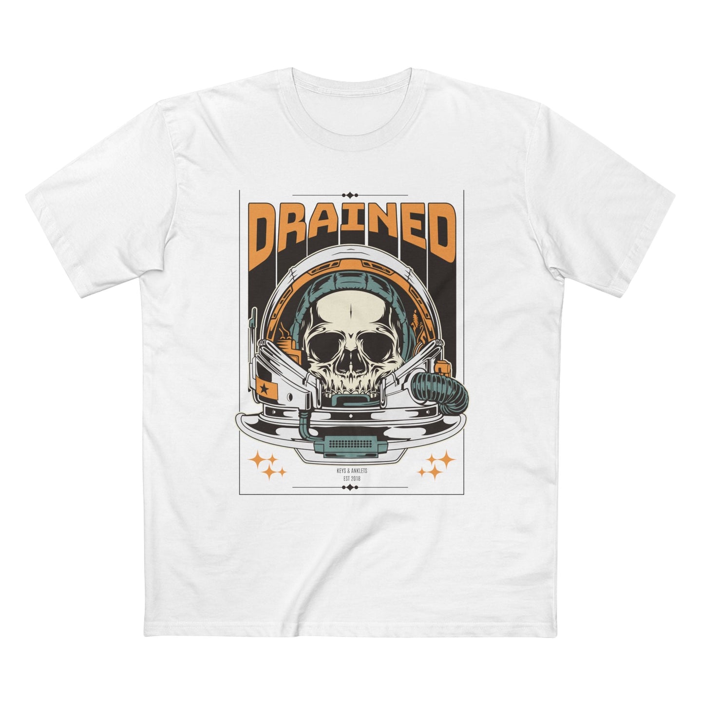 Drained - Unisex Cotton Graphic Tee