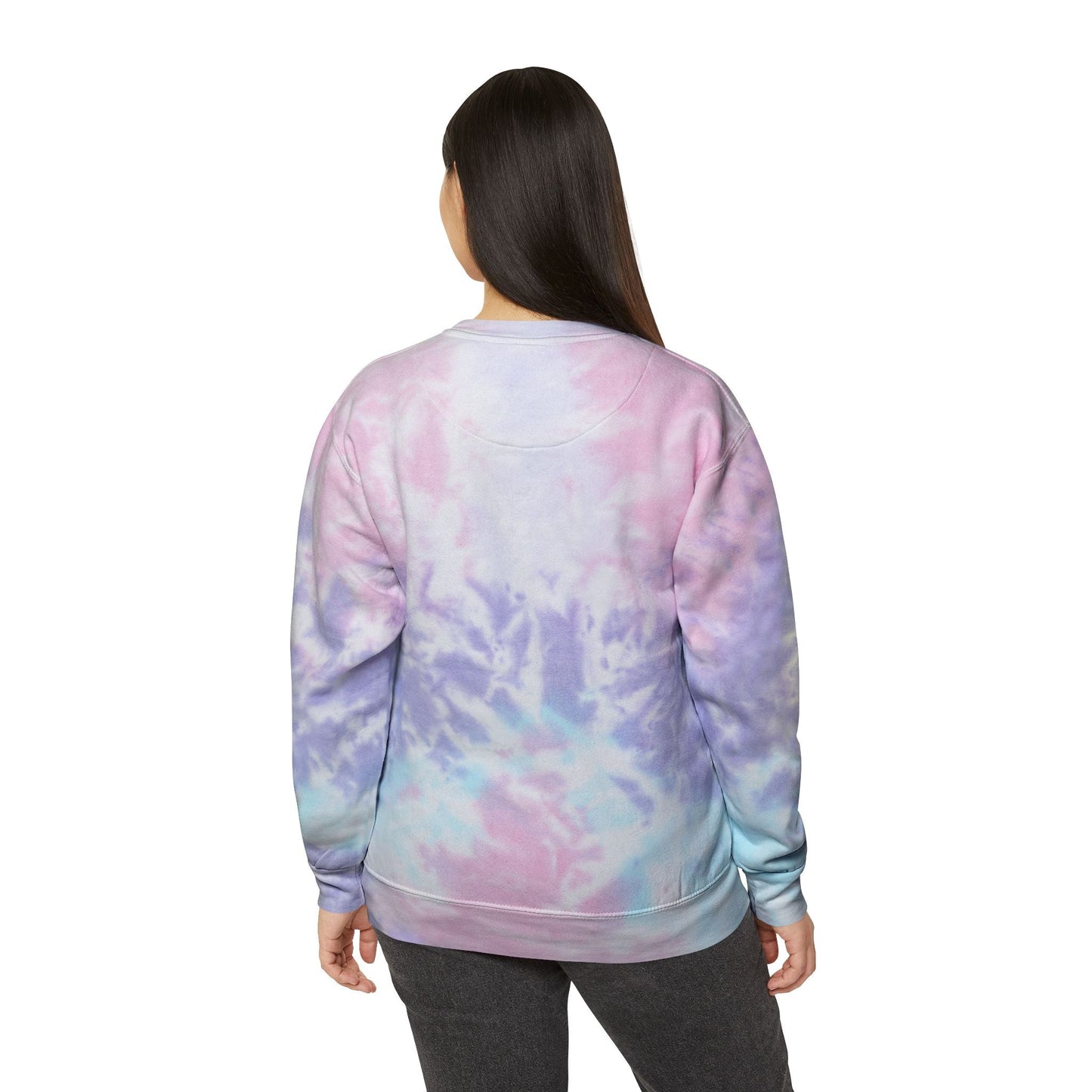 Naught Bunny - Unisex Tie-Dye Sweatshirt