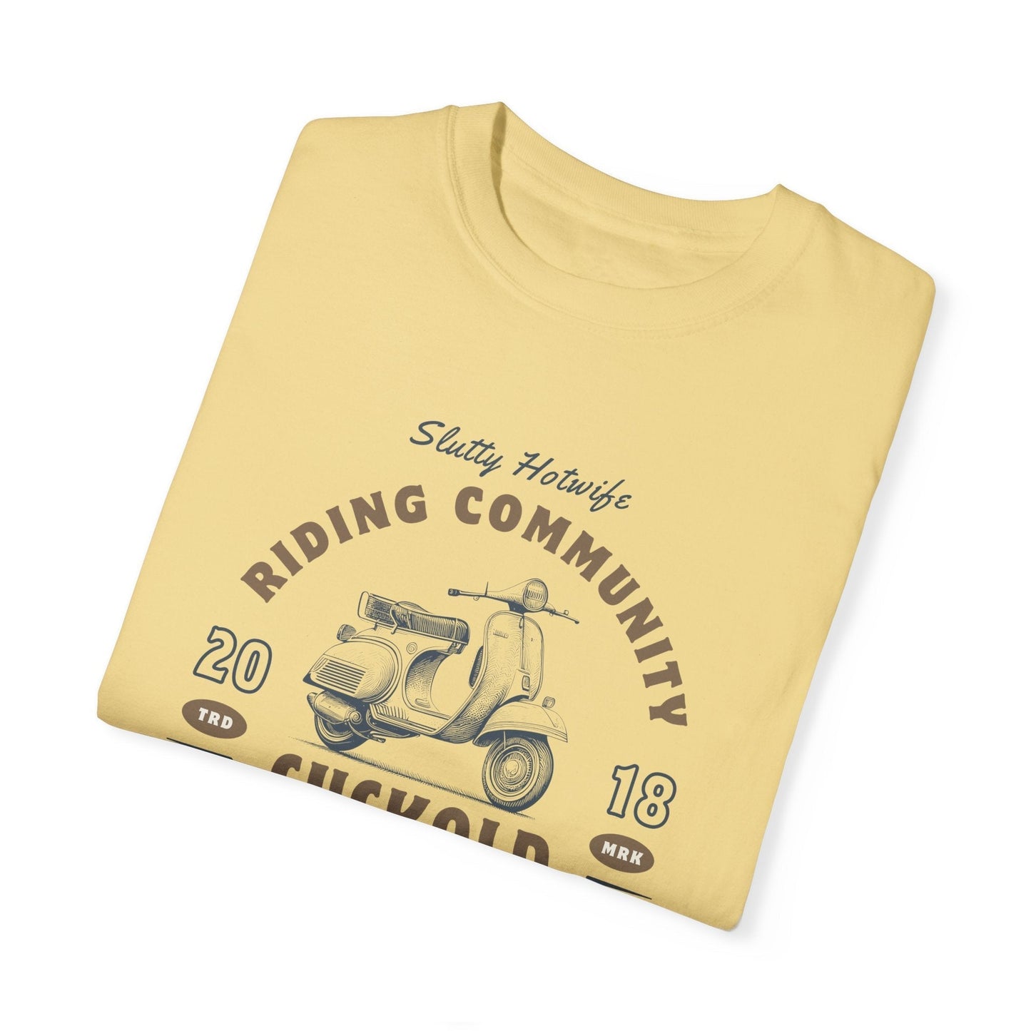 Cuck Scooters -- Men's Garment-Dyed Tee