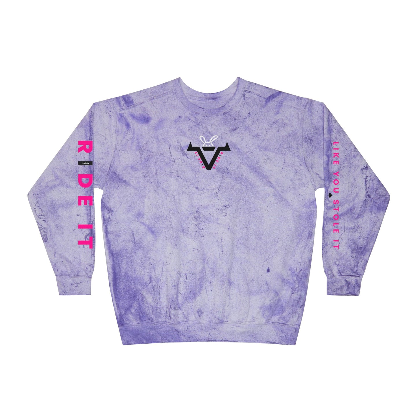 The Lifestyle Bandit - Limited Edition - Color Blast Crewneck Sweatshirt