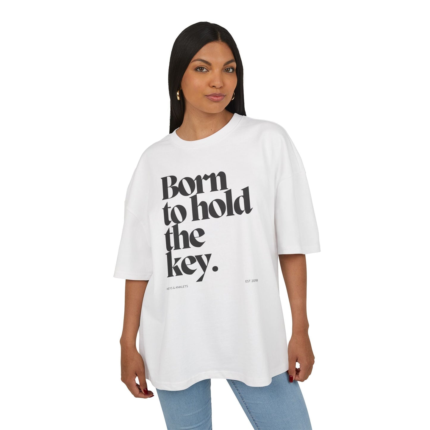 Born to Hold the Key - Women's Boxy Crop Tee