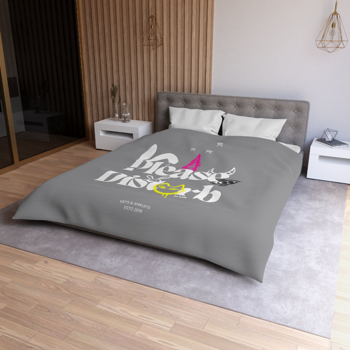 'Please Disturb' - Travel Ready Duvet Cover