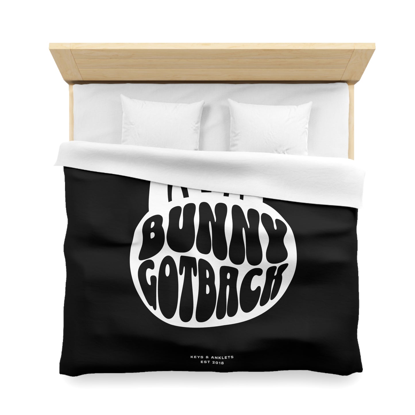 'Bunny Got Back' - Travel Ready Duvet Cover