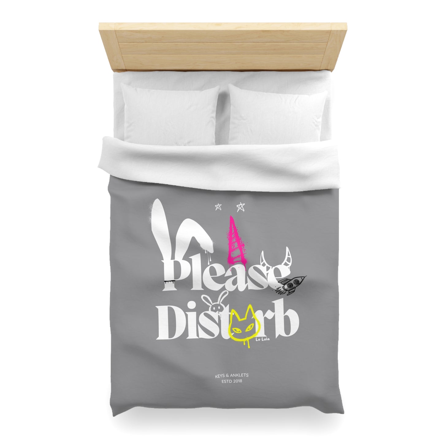 'Please Disturb' - Travel Ready Duvet Cover