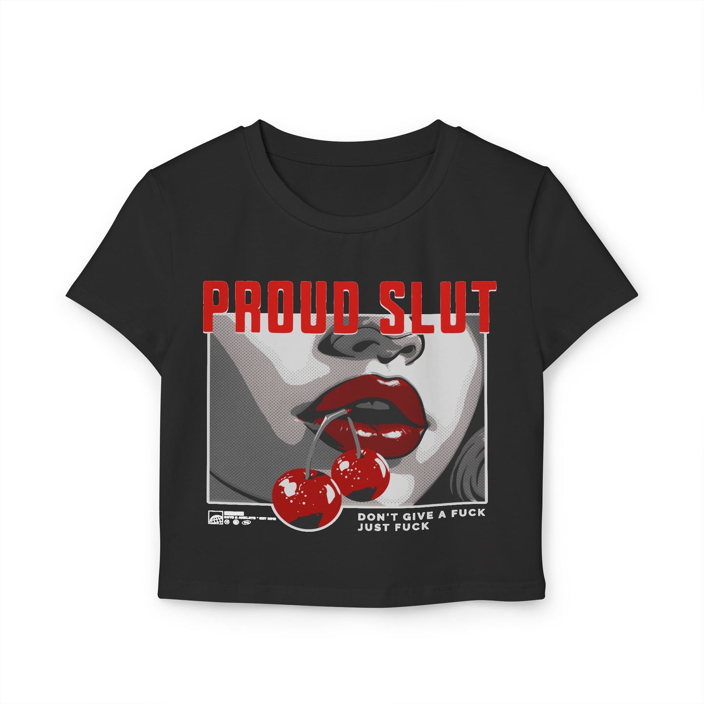 Proud Slut - Graphic Baby Tee for Bold Women