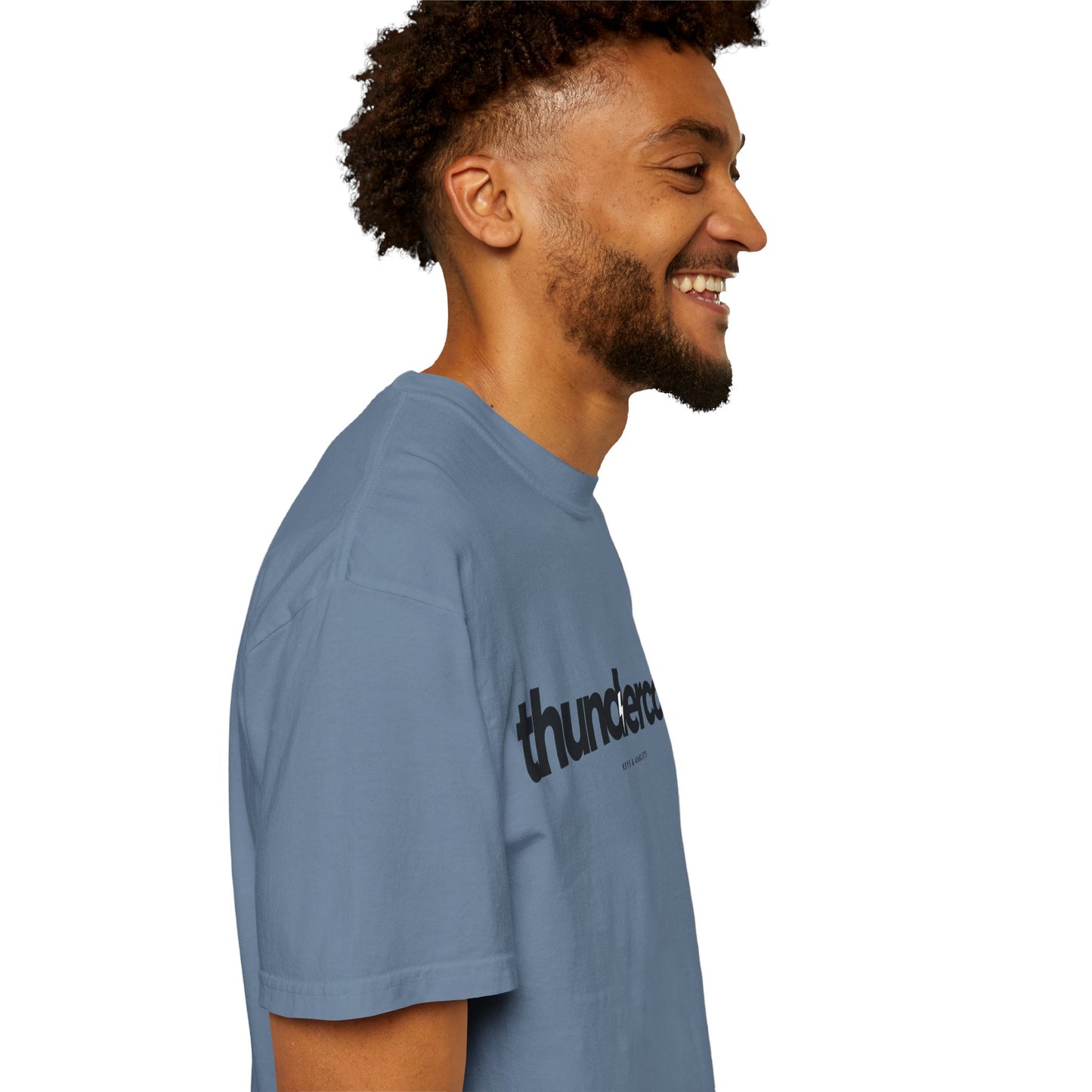 The Thundercock -Men's Cotton Garment-Dyed Tee