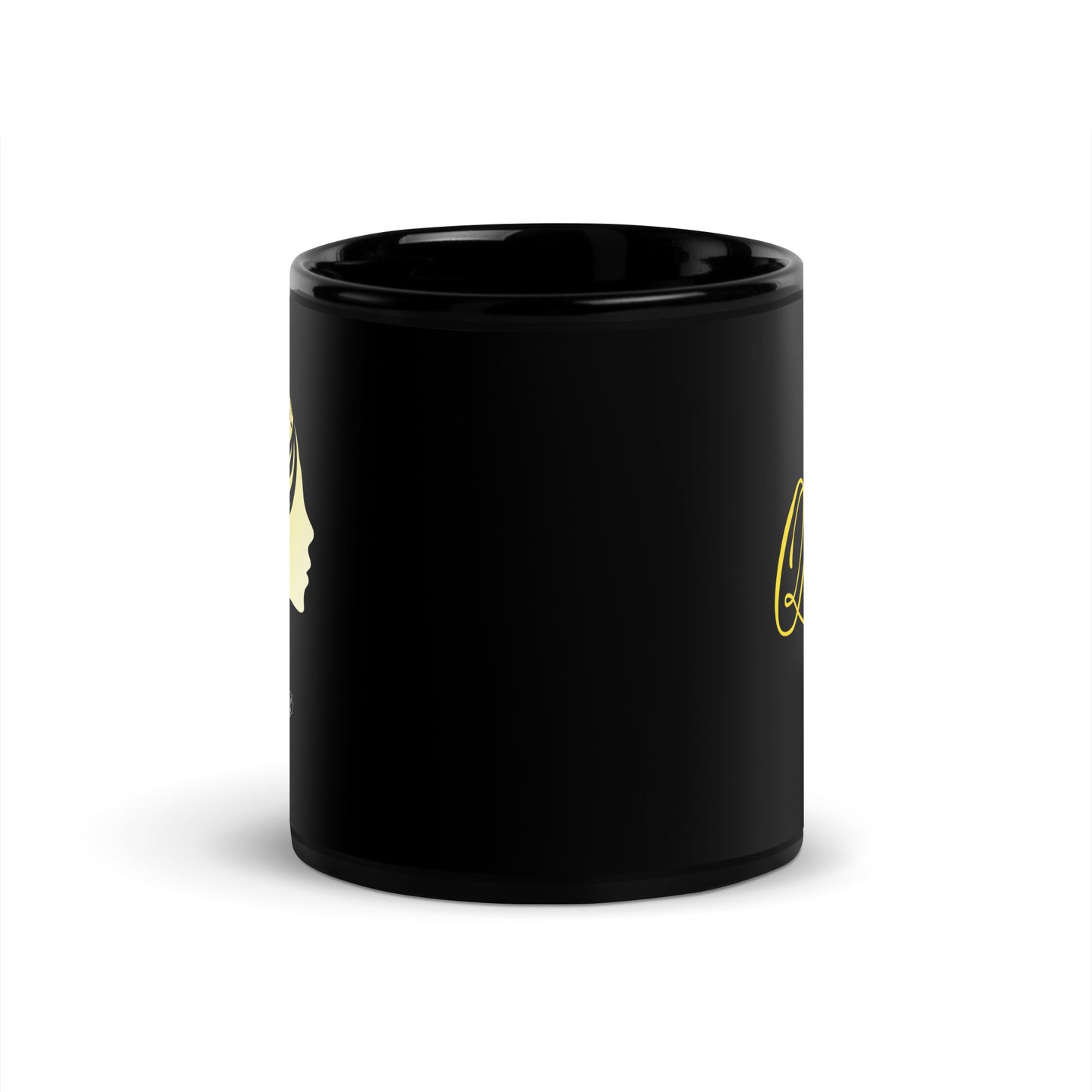 TheQueen -- Black Gloss Mug