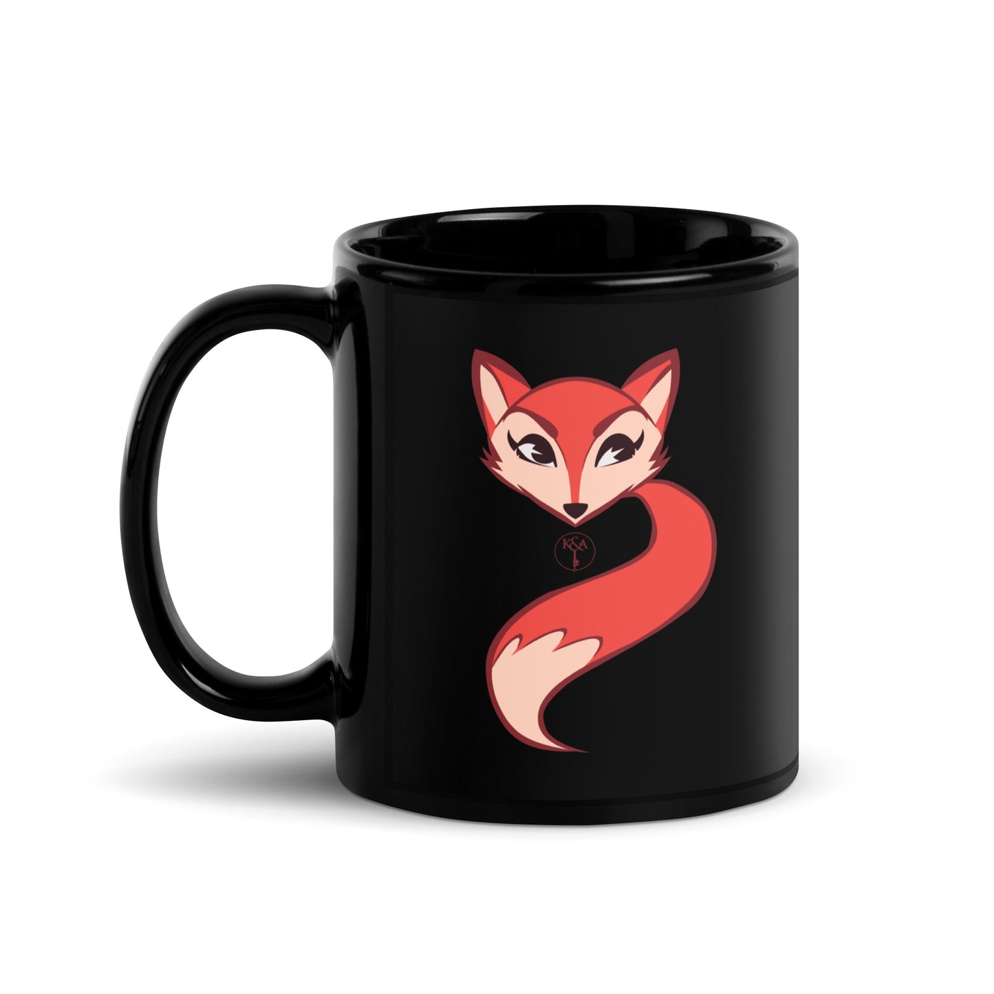 TheVixen - Black Gloss Mug