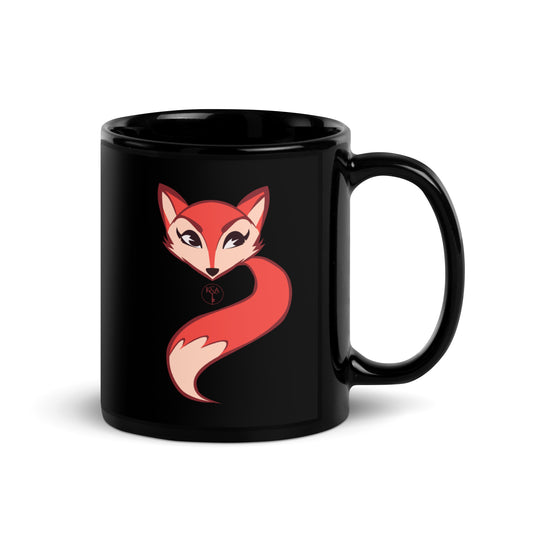 TheVixen - Black Gloss Mug