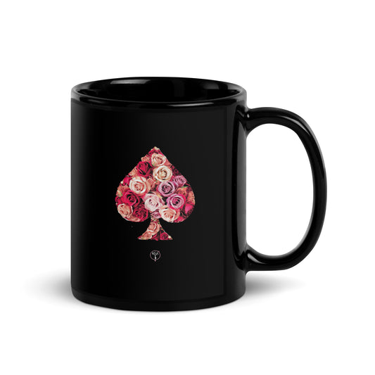 The Rosy Queen of Spades - Gloss Mug