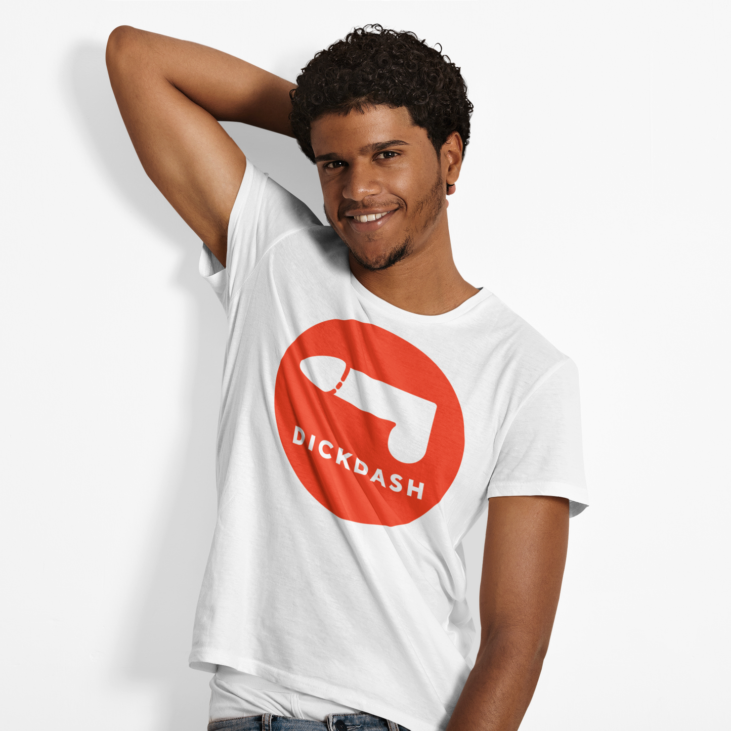 The Dasher - Funny Men's Cotton Crew Tee