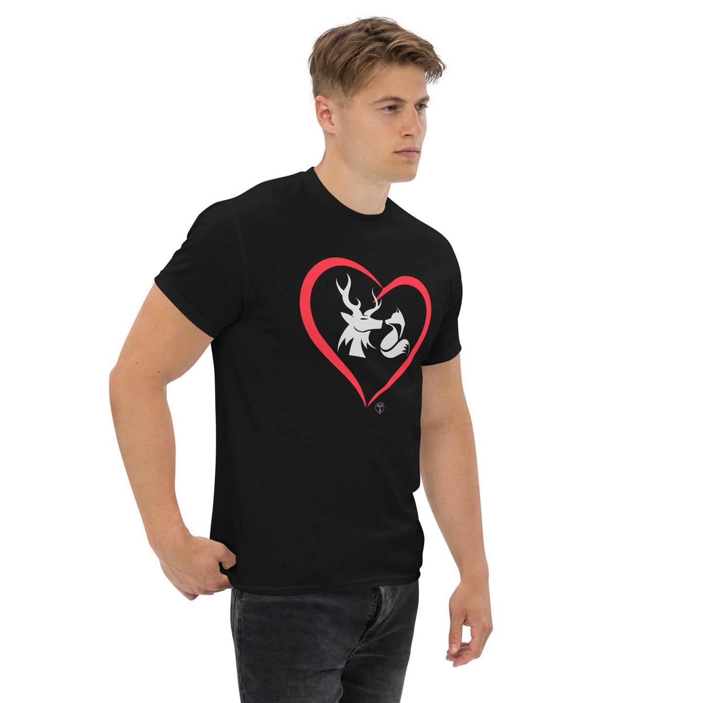 Stag & The Vixen - Love - Unisex Cotton Crew Tee