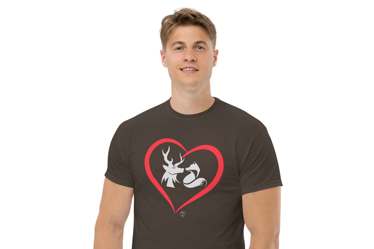 Stag & The Vixen - Love - Unisex Cotton Crew Tee