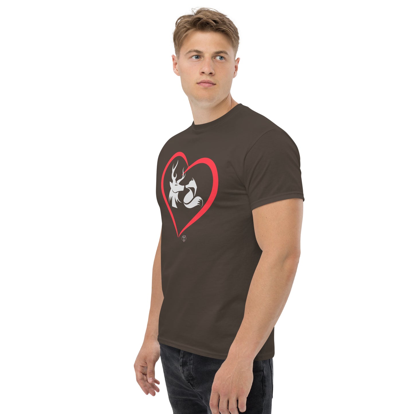 Stag & The Vixen - Love - Unisex Cotton Crew Tee