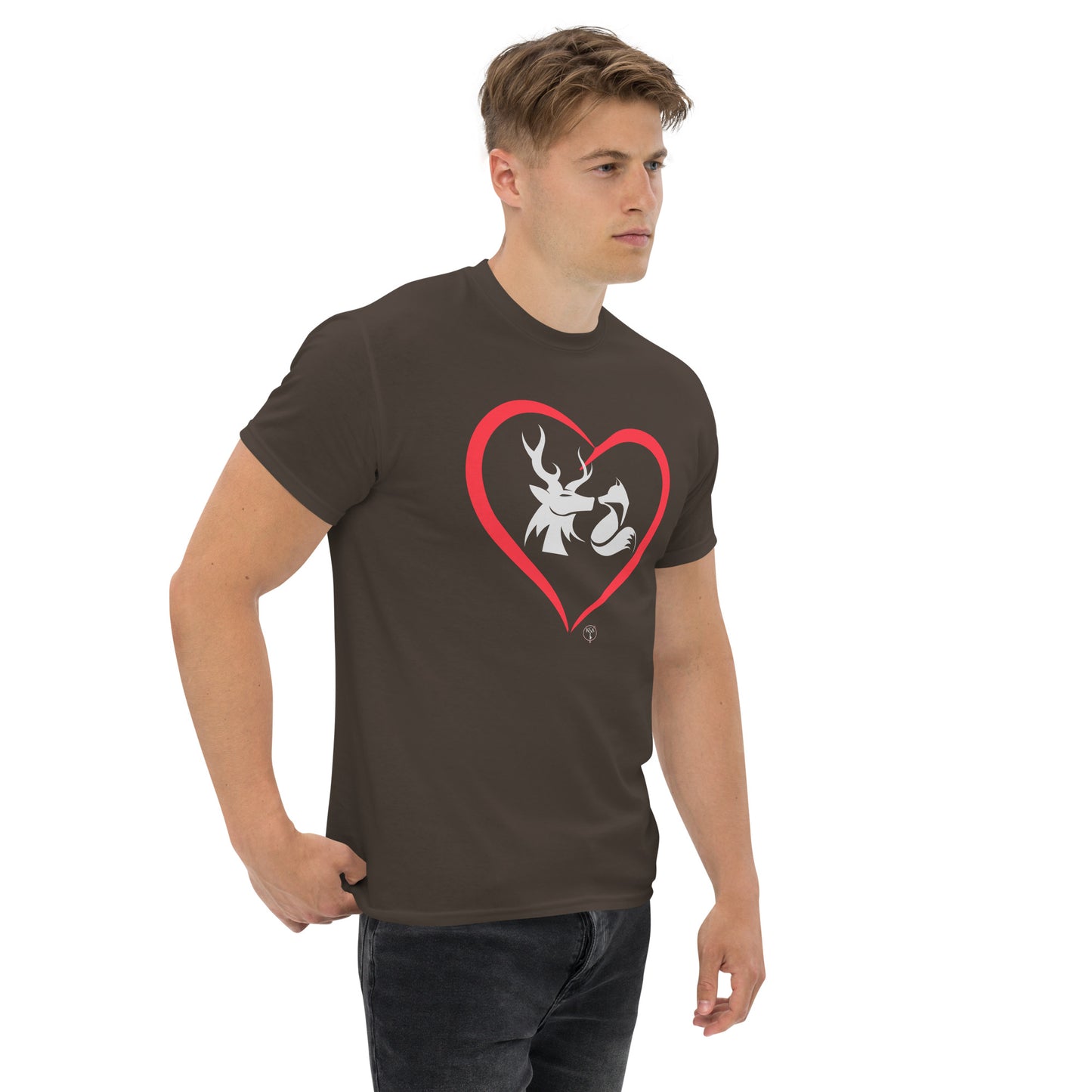 Stag & The Vixen - Love - Unisex Cotton Crew Tee