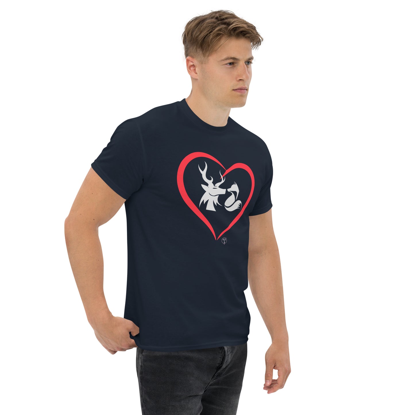 Stag & The Vixen - Love - Unisex Cotton Crew Tee