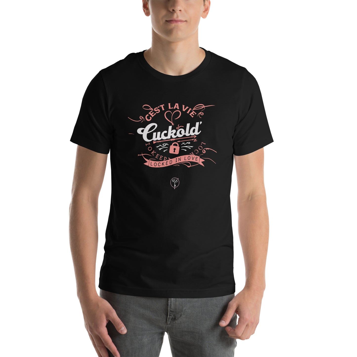 C'est La Vie Cuckold - Men's Cotton Crew Tee