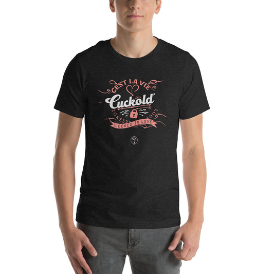 C'est La Vie Cuckold - Men's Cotton Crew Tee