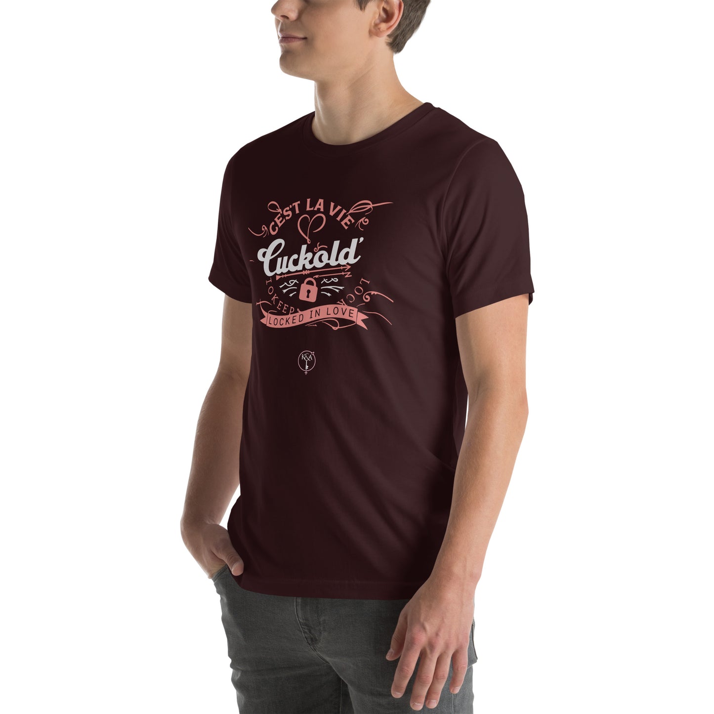 C'est La Vie Cuckold - Men's Cotton Crew Tee