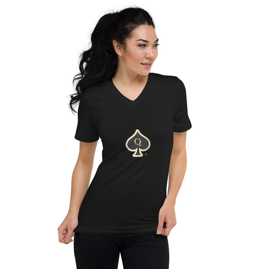 TheQOS - Women's Cotton V-Neck Tee