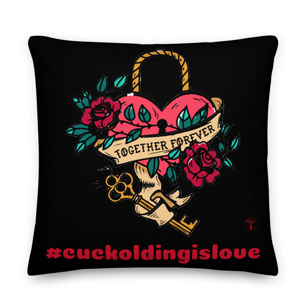 Cuckolding Is Love - Throw Pillow