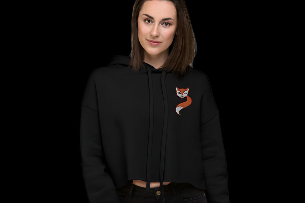 The Vixen - Women's Crop Hoodie